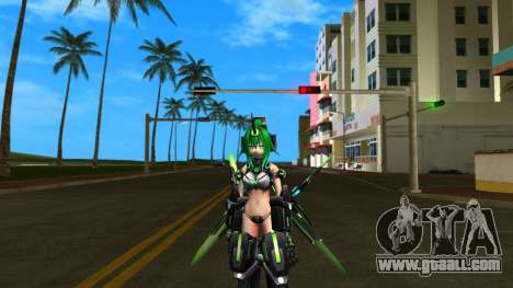 Next Green from Megadimension Neptunia VII for GTA Vice City