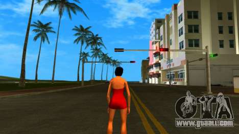 Girl in an evening dress for GTA Vice City