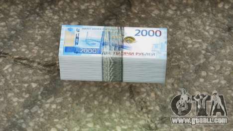 Realistic Banknote RUB 2000