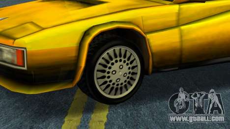 Definitive Edition Wheels for GTA Vice City