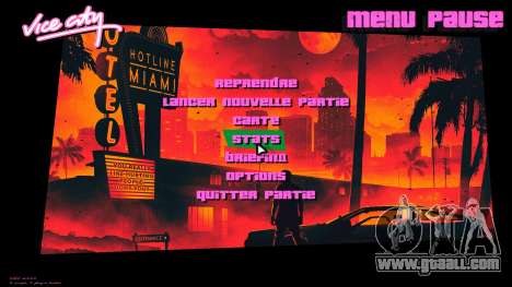 Retrowave Menu v1 for GTA Vice City