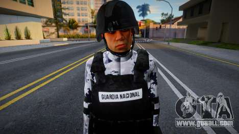 Soldier of the National Guard of Mexico for GTA San Andreas