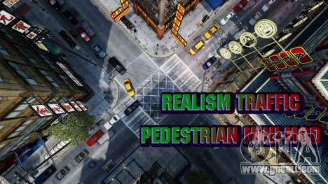 Realism Traffic Pedestrian Mini-Mod for GTA 4