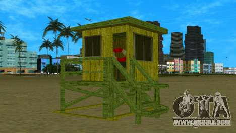 Beach Green House Remade Opened.HD for GTA Vice City