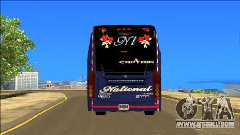 National Volvo 9700 Bus Mod for GTA San Andreas