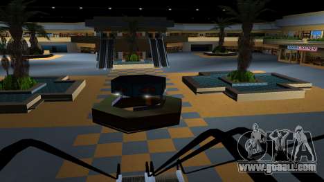 Improved textures of the shopping center for GTA Vice City