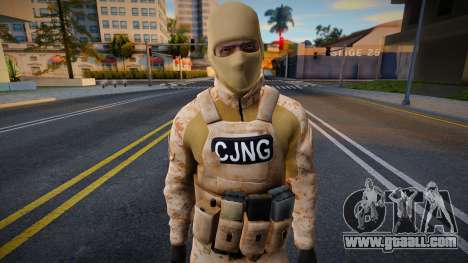 Soldier (Desert) from the Khali New Generation C for GTA San Andreas