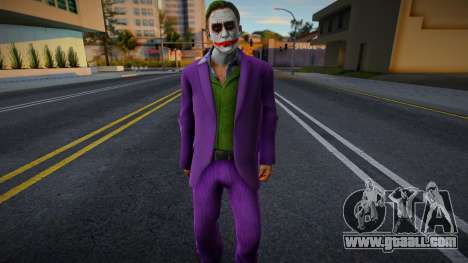 Nick from Left 4 Dead 2 (Joker) for GTA San Andreas