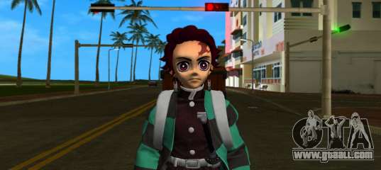 Tanjiro for GTA Vice City