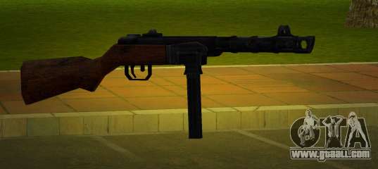 German PPSh for GTA Vice City