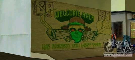 GTA V Wall Graffiti for GTA Vice City