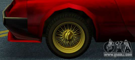 HD Wheels for GTA Vice City