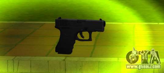 Glock Pistol Red for GTA Vice City