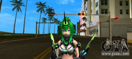 Next Green from Megadimension Neptunia VII for GTA Vice City