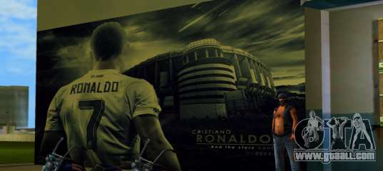 Real Madrid Wallpaper v4 for GTA Vice City