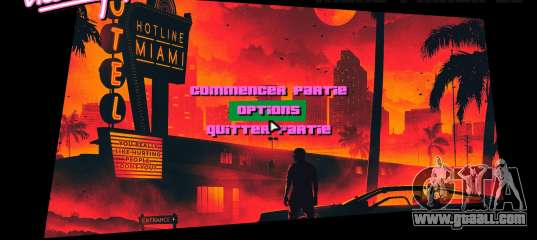 Retrowave Menu v1 for GTA Vice City