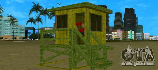 Beach Green House Remade Opened.HD for GTA Vice City