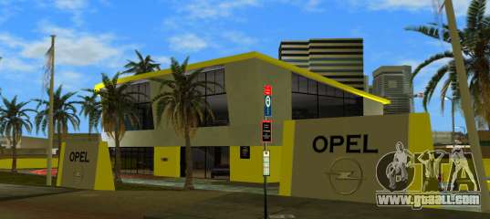 Opel Autohaus besser for GTA Vice City