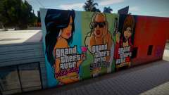 Mural from GTA The Trilogy for GTA San Andreas