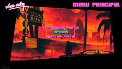 Retrowave Menu v1 for GTA Vice City