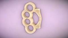 Golden brass knuckles for GTA Vice City