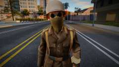 German Soldier (Africa) V2 from Call of Duty 2 for GTA San Andreas