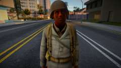 Black Soldier of World War II for GTA San Andreas