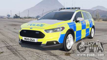 Ford Mondeo Estate Police 2014 for GTA 5