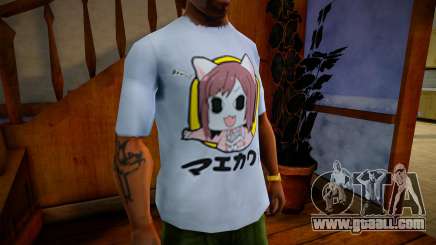 Miku Maekawa Gekijou Shirt for GTA San Andreas