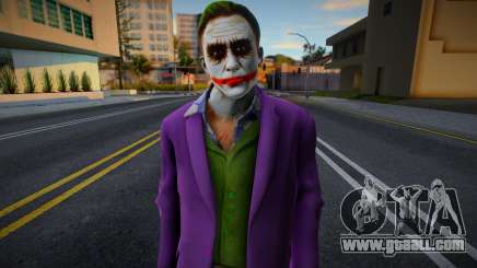 Nick from Left 4 Dead 2 (Joker) for GTA San Andreas