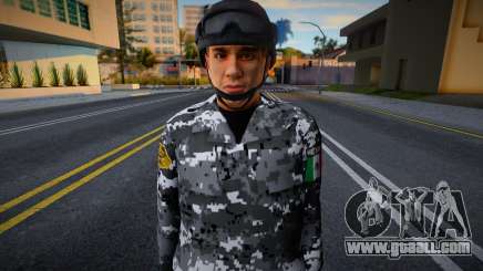 Soldier from Fuerza Única Jalisco v3 for GTA San Andreas