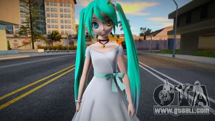 PDFT Hatsune Miku White Eve for GTA San Andreas