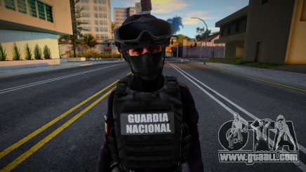 Soldier from the National Guard of Mexico v1 for GTA San Andreas