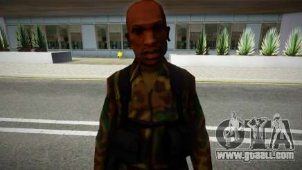 CJ The Soldier for GTA San Andreas