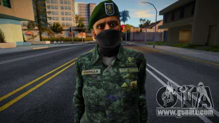 Masked Soldier v2 for GTA San Andreas