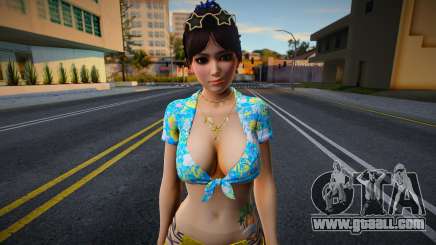 DOAXVV Kokoro - Loco Moco Vacation for GTA San Andreas