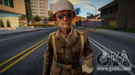 German Soldier (Africa) V3 from Call of Duty 2 for GTA San Andreas