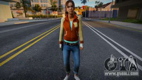 Zoe (Hotline Miami) from Left 4 Dead for GTA San Andreas