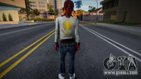Zoe (Drive Scorpion) from Left 4 Dead for GTA San Andreas