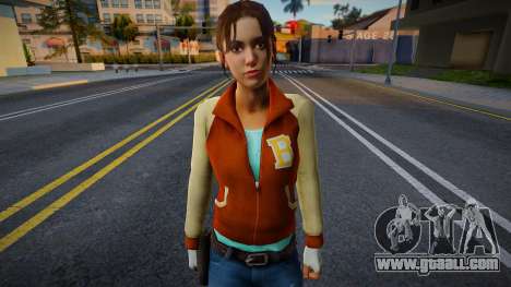 Zoe (Hotline Miami) from Left 4 Dead for GTA San Andreas