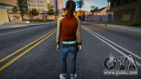 Zoe (Hotline Miami) from Left 4 Dead for GTA San Andreas