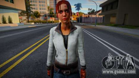 Zoe (Drive Scorpion) from Left 4 Dead for GTA San Andreas