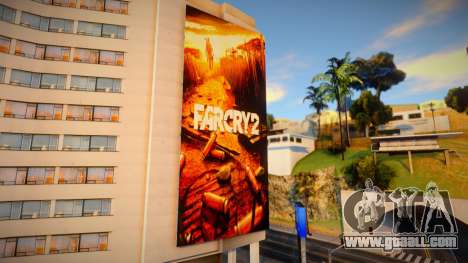 Far Cry Series Billboard v2 for GTA San Andreas