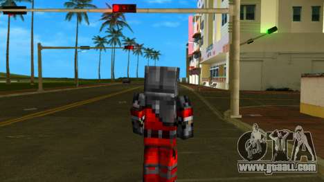 Steve Body Tesla Soldier for GTA Vice City