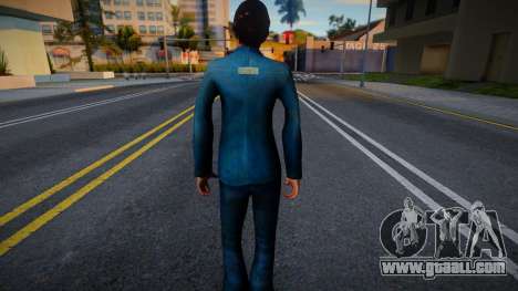 FeMale Citizen from Half-Life 2 v5 for GTA San Andreas