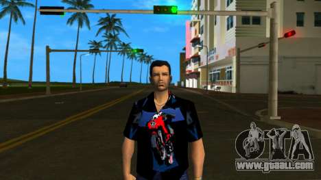 Tommy bike tshirt for GTA Vice City