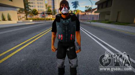 Mercenary from Los Zetas V3 for GTA San Andreas