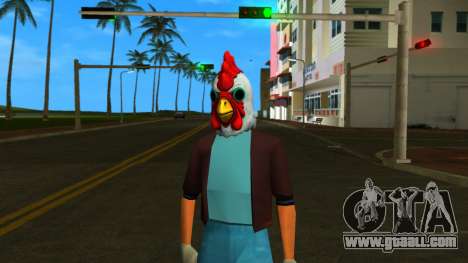 Tommy in a Rooster Mask from Manhunt for GTA Vice City