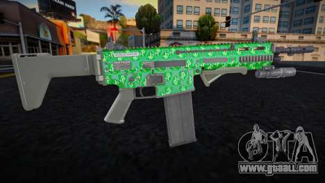 Heavy Rifle M4 from GTA V v21 for GTA San Andreas