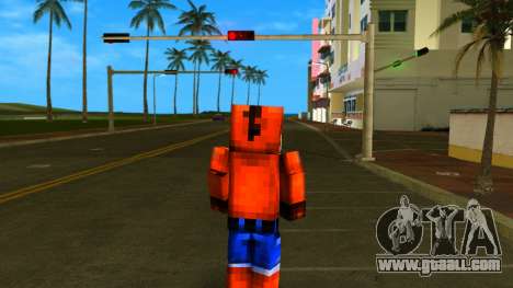 Steve Body Crash Bandicoot for GTA Vice City